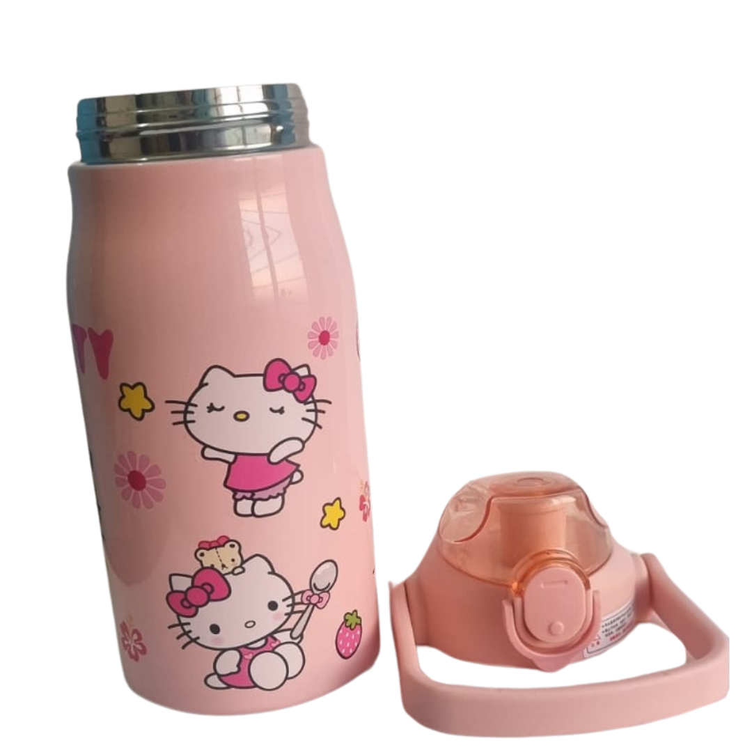 Hello Kitty Print Insulated  Bottle (1000ml)