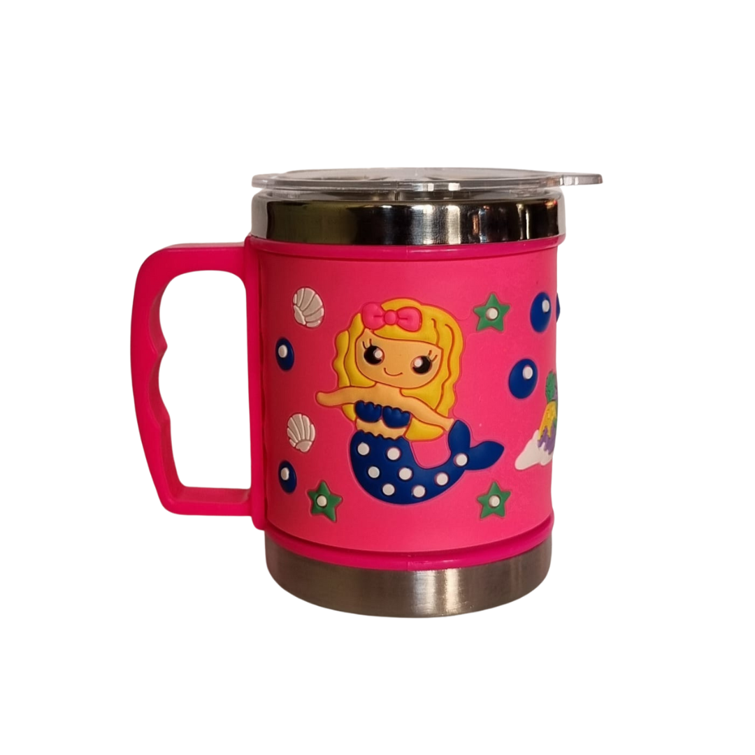 Mermaid  Print Kids Stainless Steel Mug