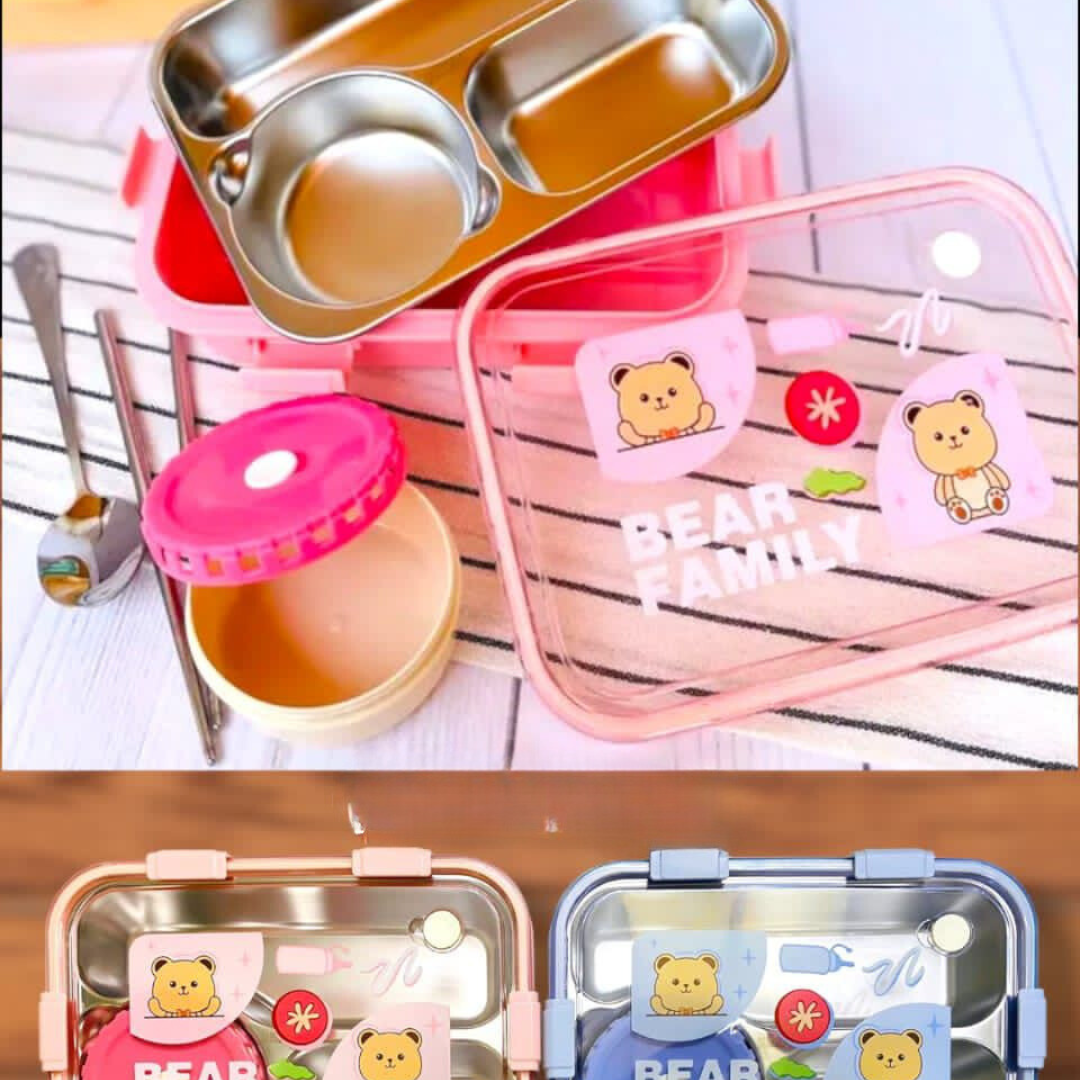 Bear Family Bento Lunch Box