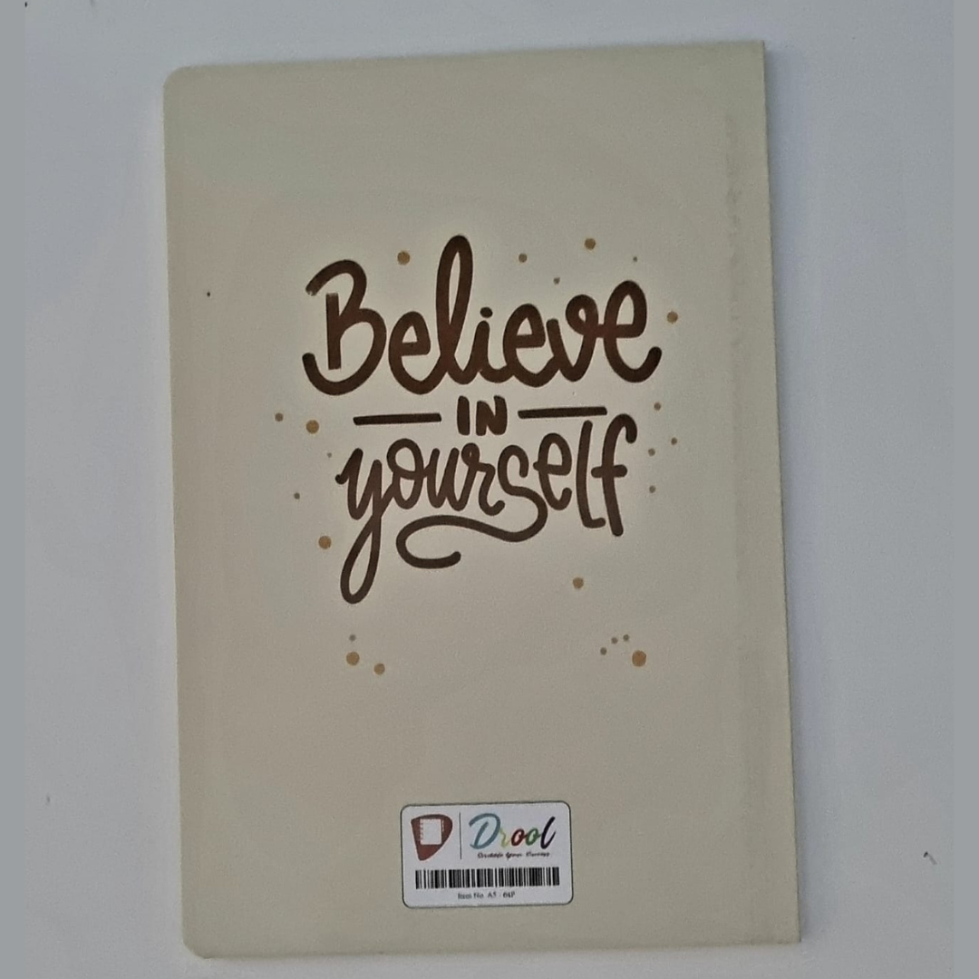 Journey Print Note book