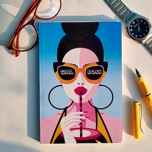 Girl boss Print Note book