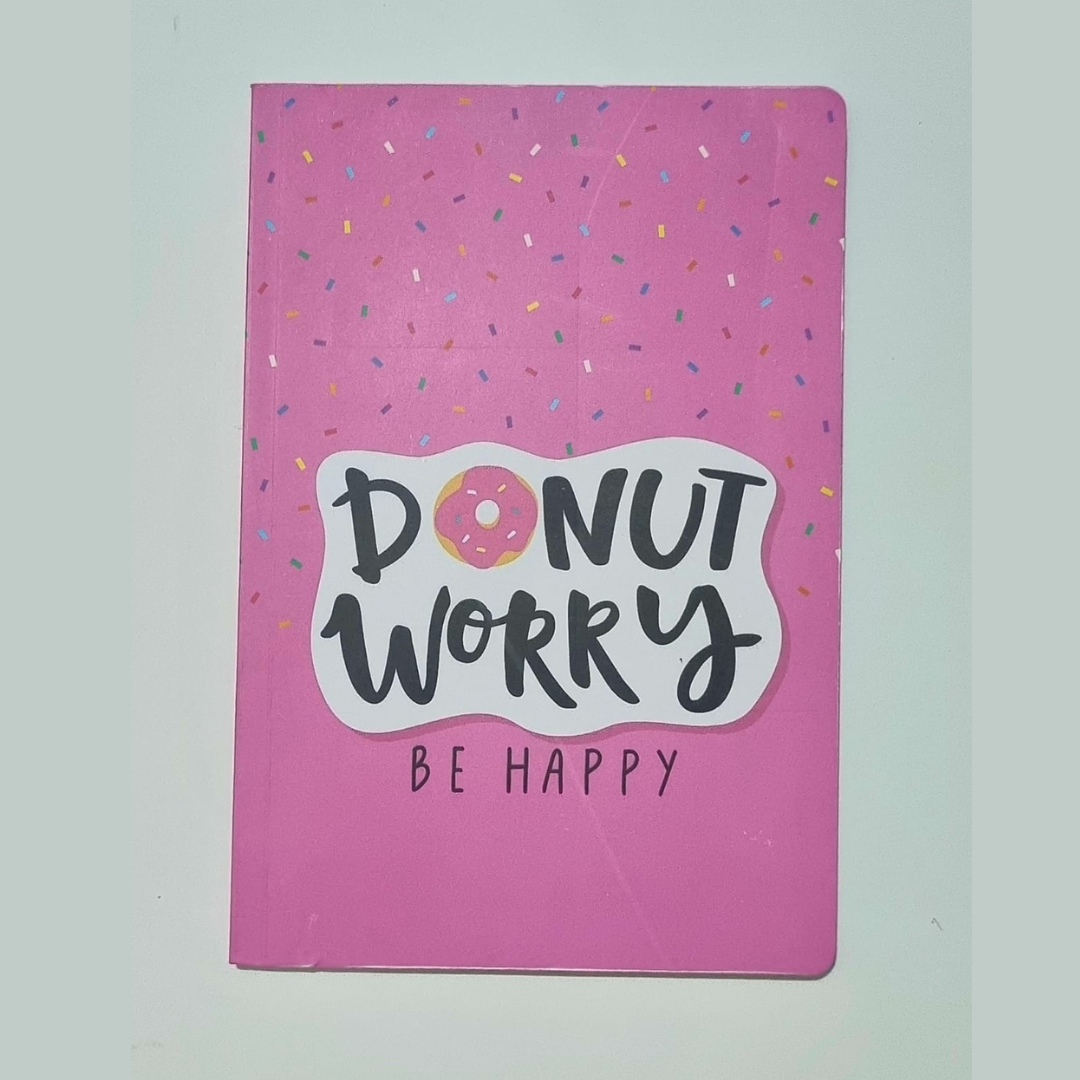 Donut Print Note book