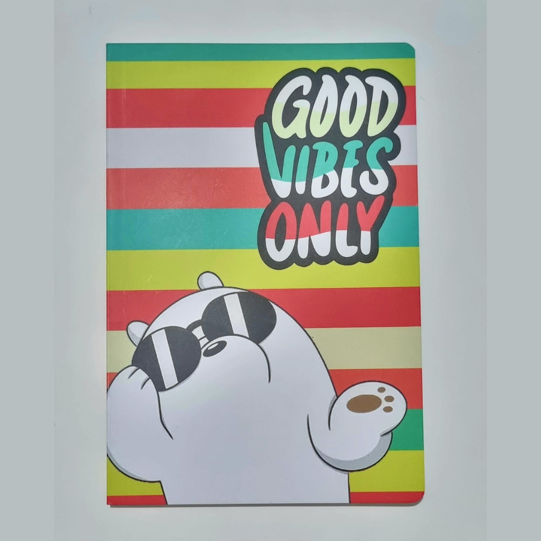 Good Vibes Print Note book