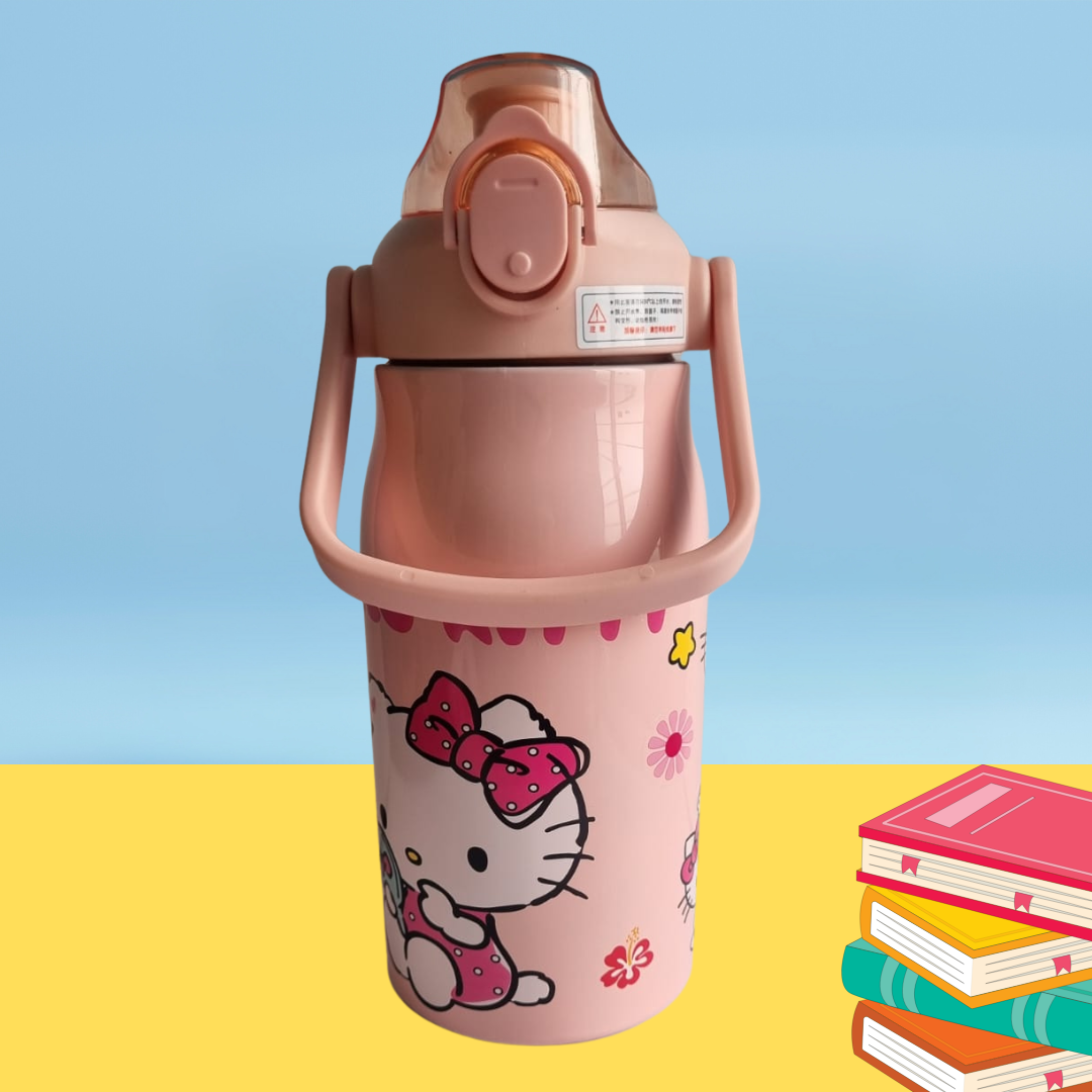 Hello Kitty Print Insulated  Bottle (1000ml)