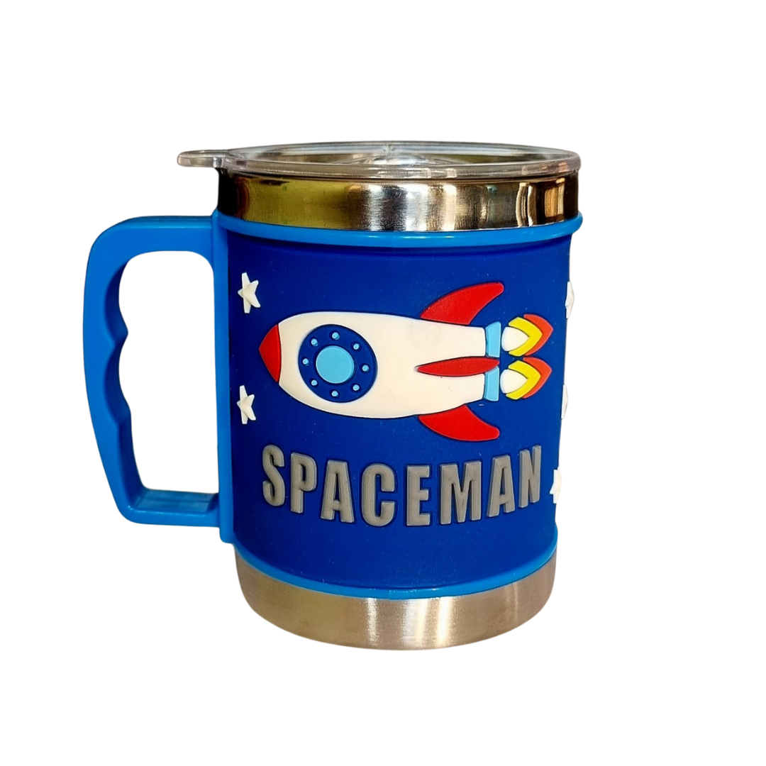 Space Print Kids Stainless Steel Mug