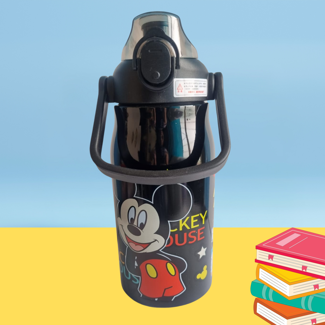 Micky Mouse Print Insulated  Bottle (1000ml)